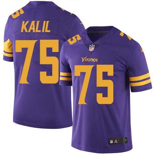Nike Men & Women & Youth Vikings 75 Matt Kalil Purple Color Rush Limited Jersey,We sell and wholesale Nike Men & Women & Youth Vikings 75 Matt Kalil Purple Color Rush Limited Jersey on line form chian!